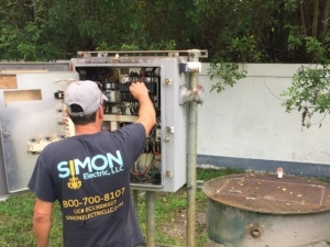 Septic Lift Station Electrical Work in Loxahatchee, FL