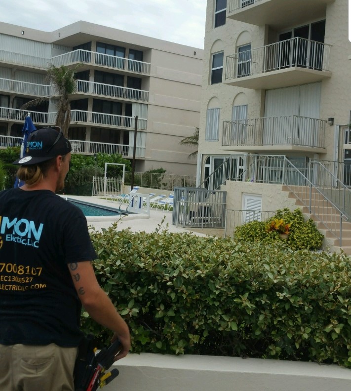 Electrical Work for Concrete Restoration Project in Delray Beach, FL