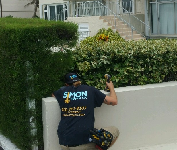 Electrical Work for Concrete Restoration Project in Delray Beach, FL