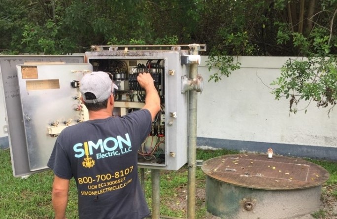 Septic Lift Station Electrical Work in Loxahatchee, FL