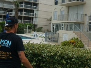 Electrical Work for Concrete Restoration Project in Delray Beach, FL